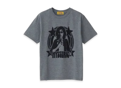 HYSTERIC GLAMOUR Women's Banana Girl T-Shirt "Top Grey"