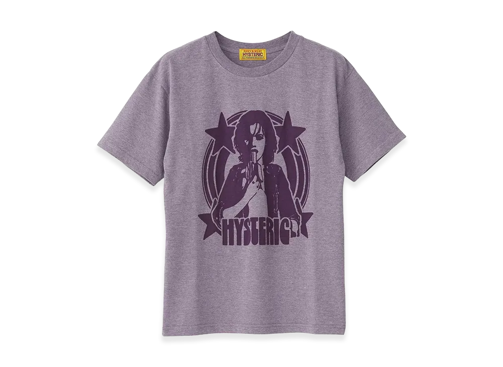 HYSTERIC GLAMOUR Women's Banana Girl T-Shirt "Purple"
