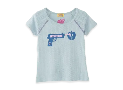 HYSTERIC GLAMOUR x Poison Candy Apple Women's Poison Candy Apple Baby Tee "Blue"