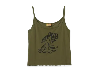 HYSTERIC GLAMOUR Women's Cobra Camisole "Khaki"