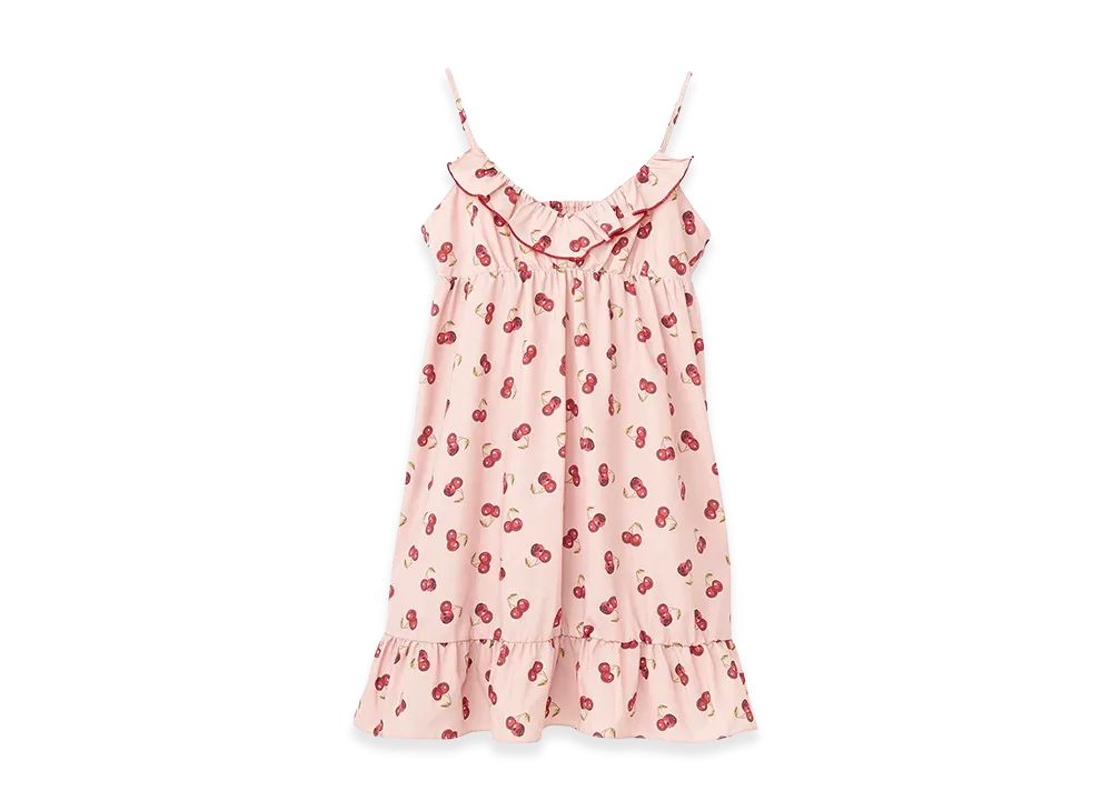 HYSTERIC GLAMOUR Women's Hysteric Glamour Skull Cherry Cami Dress "Other Pink"