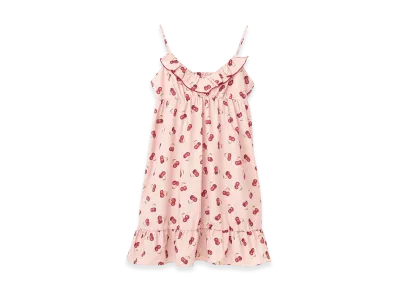 HYSTERIC GLAMOUR Women's Hysteric Glamour Skull Cherry Cami Dress "Other Pink"