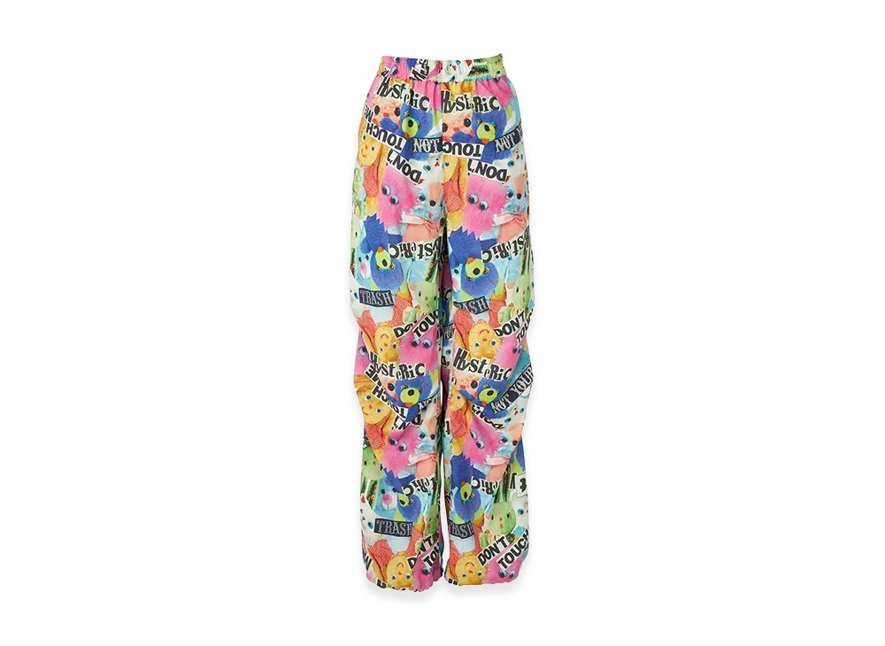 HYSTERIC GLAMOUR Women's Hysteric Glamour Not Your Toy Knee Tuck Wide Pants "Multi"