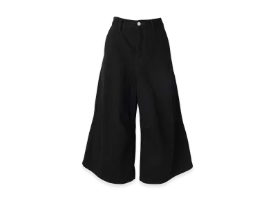 HYSTERIC GLAMOUR Women's Hysteric Glamour Knee Darts Denim Half Pants "Black"