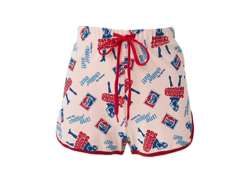 HYSTERIC GLAMOUR Women's Hysteric Glamour Chillin' Out Shorts "Other Pink"