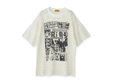 HYSTERIC GLAMOUR Women's Hysteric Glamour Daily Hysteric Oversized T-Shirt "White"