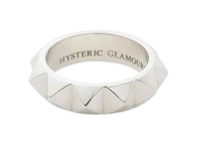 HYSTERIC GLAMOUR Women's Hysteric Glamour Studs Ring "Silver"
