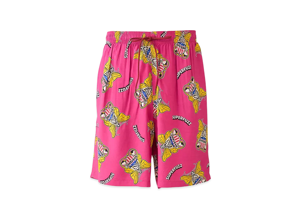 HYSTERIC GLAMOUR Levitated Girl Easy Shorts "Other Pink"