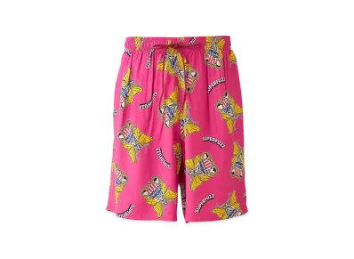 HYSTERIC GLAMOUR Levitated Girl Easy Shorts "Other Pink"