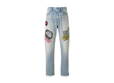 HYSTERIC GLAMOUR Hysteric Days 50's XX Straight Denim Pants "Light Indigo Blue"