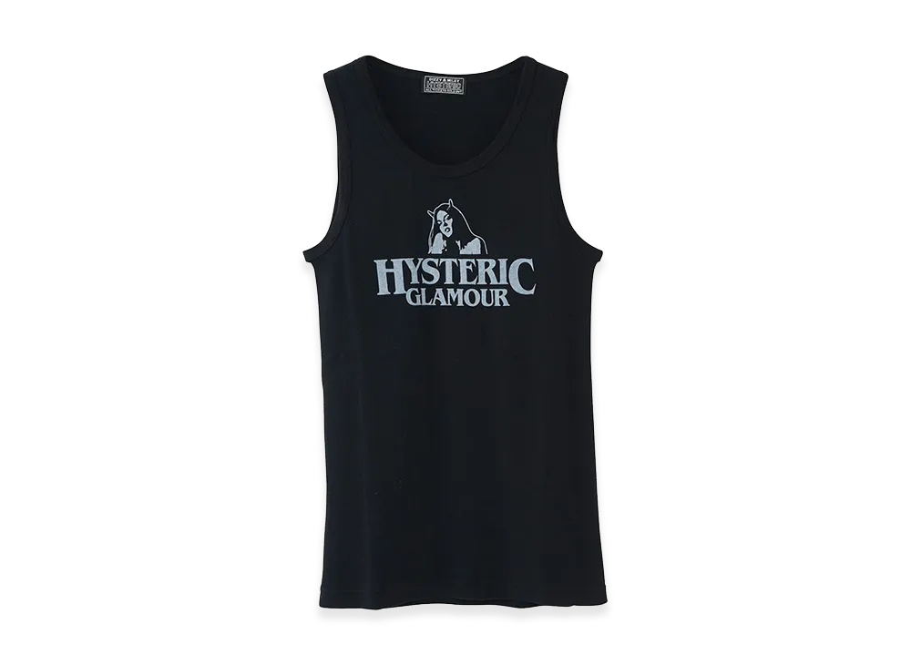 HYSTERIC GLAMOUR Satanic Woman Tank Top "Black"