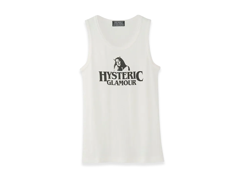 HYSTERIC GLAMOUR Satanic Woman Tank Top "White"