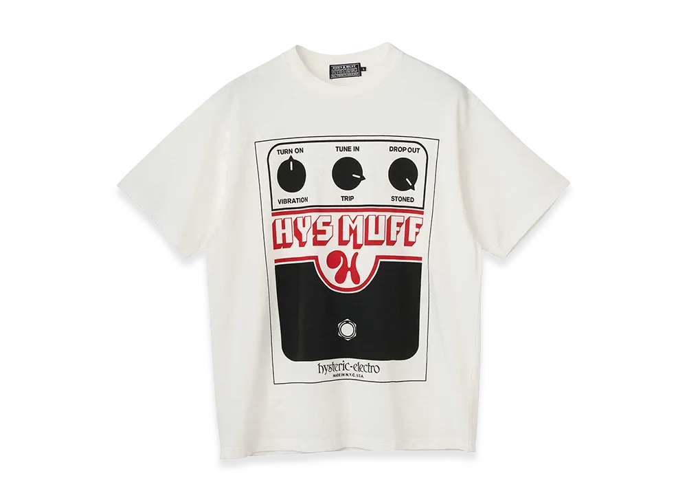 HYSTERIC GLAMOUR Hys Muff T-Shirt "White"