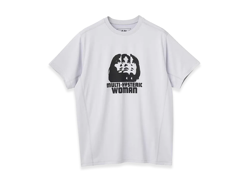 HYSTERIC GLAMOUR Multi Hysteric Woman Functional T-Shirt "Gray"