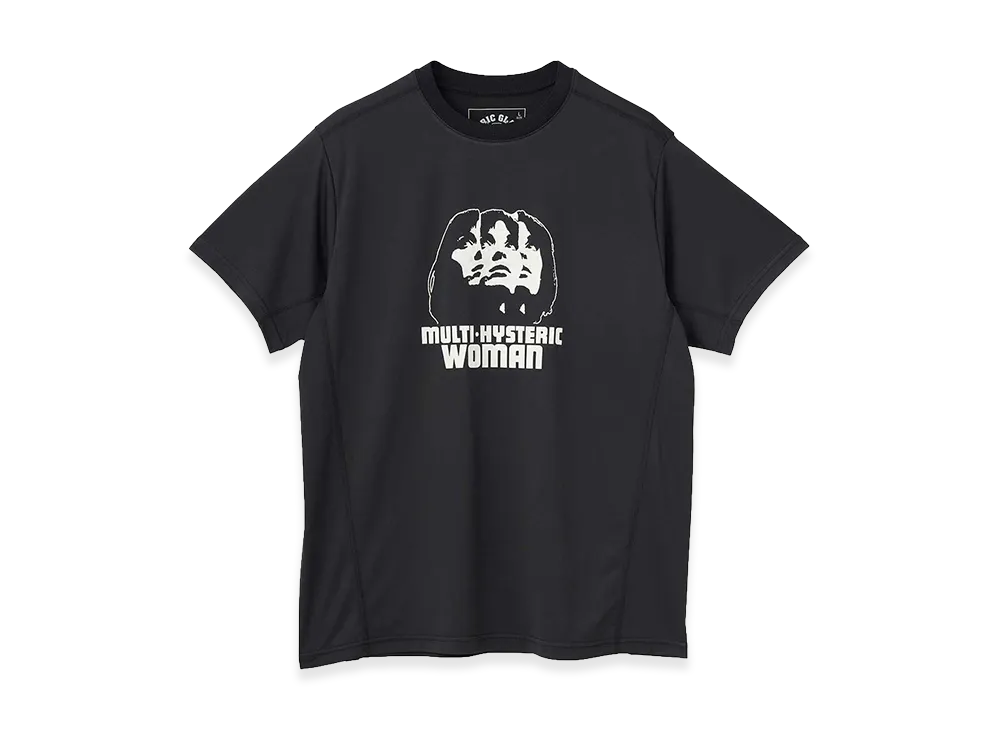 HYSTERIC GLAMOUR Multi Hysteric Woman Functional T-Shirt "Black"