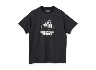 HYSTERIC GLAMOUR Multi Hysteric Woman Functional T-Shirt "Black"
