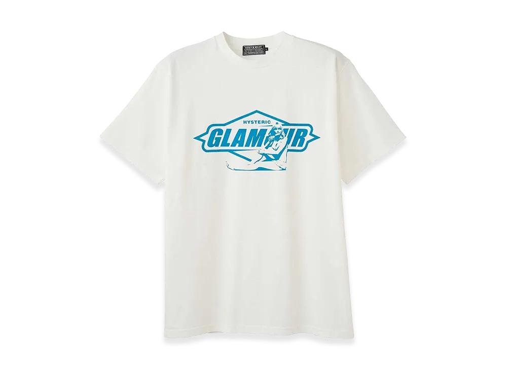 HYSTERIC GLAMOUR Hysteric Sun Diamond T-Shirt "White"
