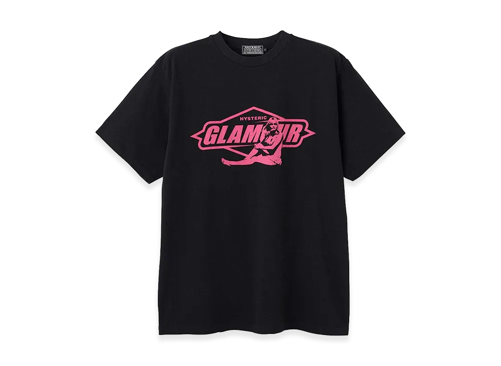 HYSTERIC GLAMOUR Hysteric Sun Diamond T-Shirt "Black"
