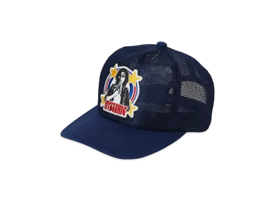 HYSTERIC GLAMOUR Woman Banana Patch All Mesh Cap "Other Navy"