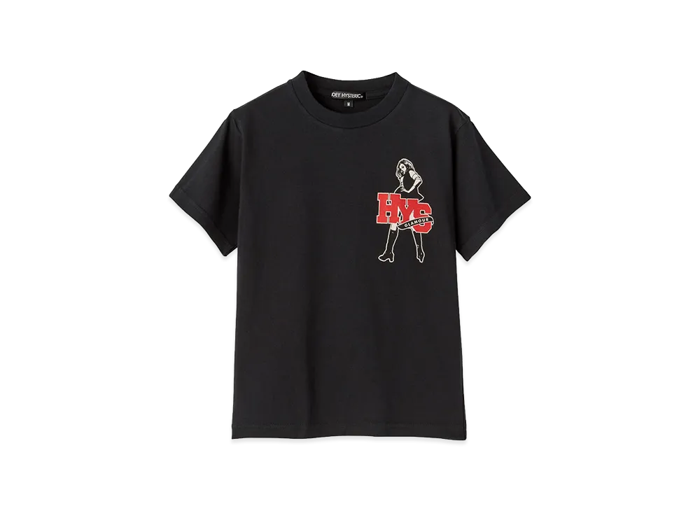 HYSTERIC GLAMOUR Kids Hysteric Service T-Shirt "Black"