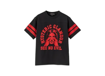 HYSTERIC GLAMOUR Kids See No Evil T-Shirt "Black"