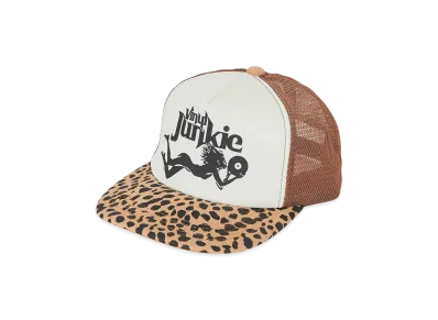HYSTERIC GLAMOUR Vinyl Junkie Mesh Cap "Brown"