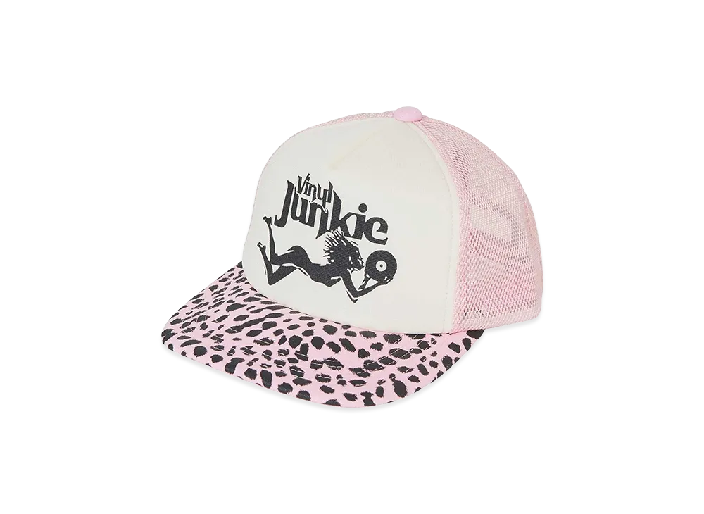 HYSTERIC GLAMOUR Vinyl Junkie Mesh Cap "Pink"