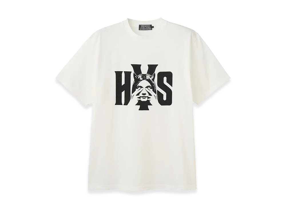 HYSTERIC GLAMOUR See No Evil T-Shirt "White"