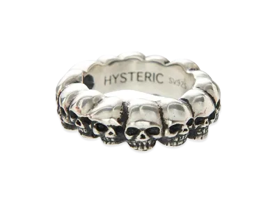HYSTERIC GLAMOUR Skull Ring "Silver"