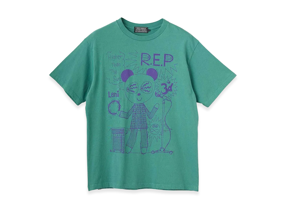 HYSTERIC GLAMOUR R.E.P. Higher Than The Sun T-Shirt "Green"