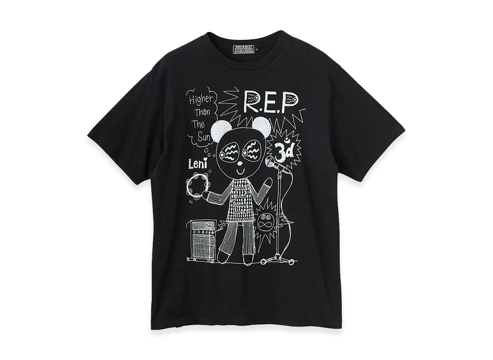 HYSTERIC GLAMOUR R.E.P. Higher Than The Sun T-Shirt "Black"
