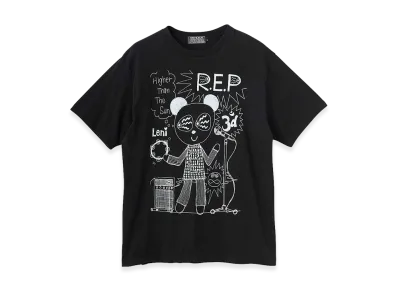 HYSTERIC GLAMOUR R.E.P. Higher Than The Sun T-Shirt "Black"