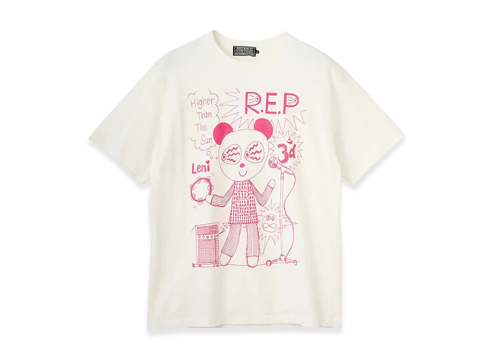 HYSTERIC GLAMOUR R.E.P. Higher Than The Sun T-Shirt "White"