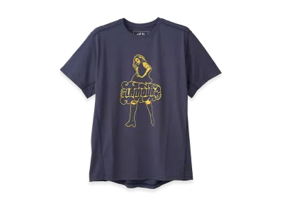 HYSTERIC GLAMOUR Vixen Girl Functional T-Shirt "Navy"