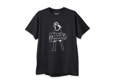 HYSTERIC GLAMOUR Vixen Girl Functional T-Shirt "Black"