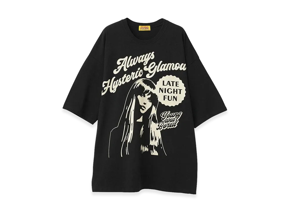 HYSTERIC GLAMOUR Women's Always HG Dress "Black"