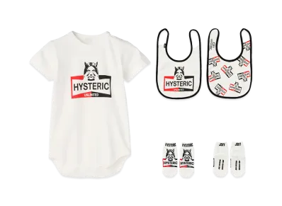 HYSTERIC GLAMOUR Kids Hysteric Unlimited Baby Gift Set "White"