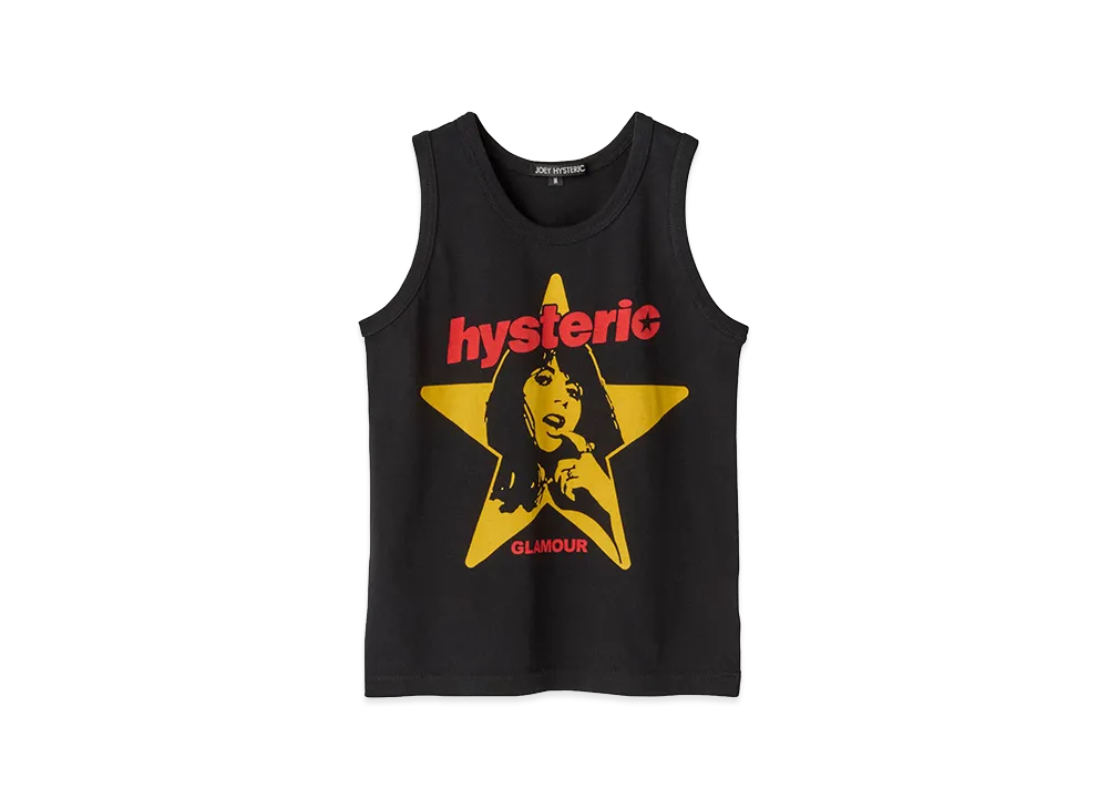 HYSTERIC GLAMOUR Kids Hysteric Star Tank Top "Black"