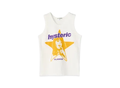 HYSTERIC GLAMOUR Kids Hysteric Star Tank Top "White"