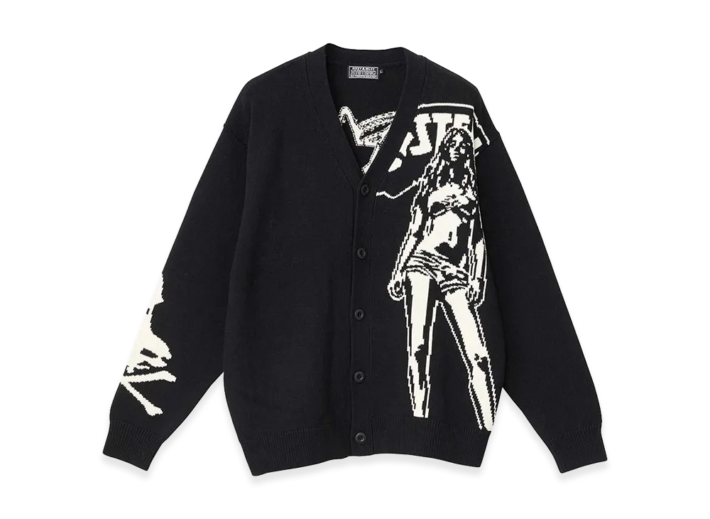 HYSTERIC GLAMOUR Hysteric Woman Knit Cardigan "Black"