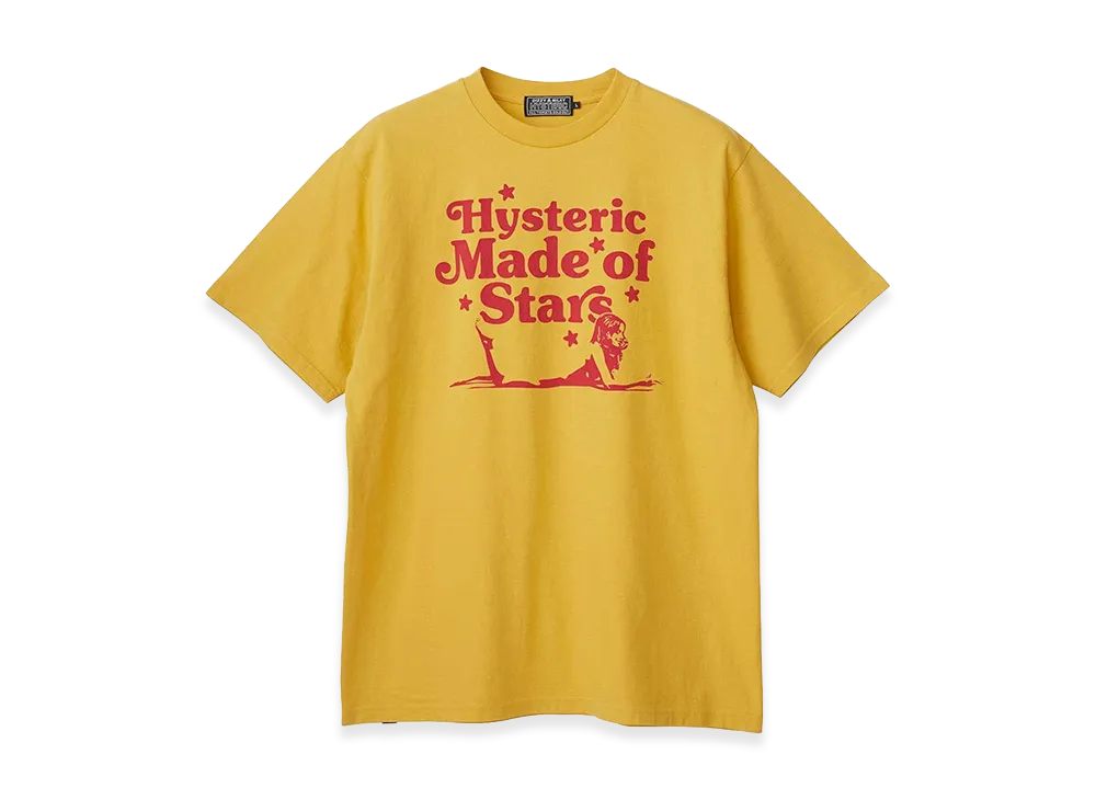 HYSTERIC GLAMOUR Made Of Stars T-Shirt 