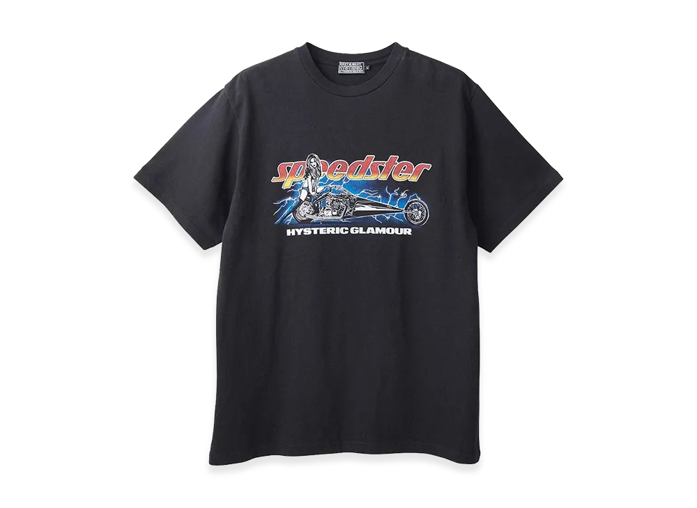 HYSTERIC GLAMOUR Speedster Heavy Metal T-Shirt "Black"