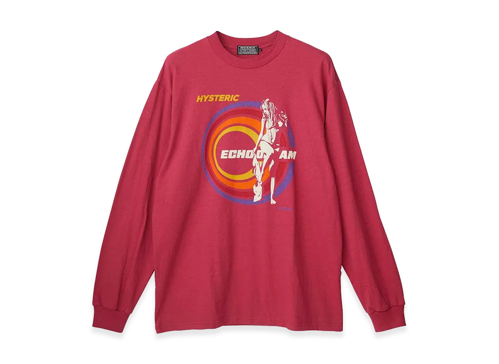 HYSTERIC GLAMOUR Echo Dream T-Shirt "Pink"