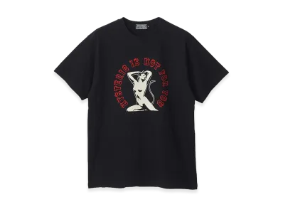 HYSTERIC GLAMOUR Hot For You T-Shirt "Black"
