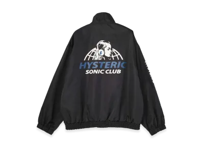 HYSTERIC GLAMOUR Women's Hysteric Sonic Club Stand Collar Blouson "Black"