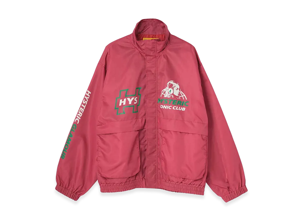 HYSTERIC GLAMOUR Women's Hysteric Sonic Club Stand Collar Blouson