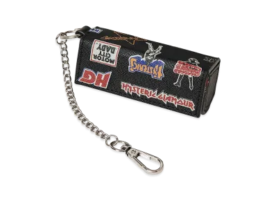 HYSTERIC GLAMOUR Women's Rock City Lip Case "Black"