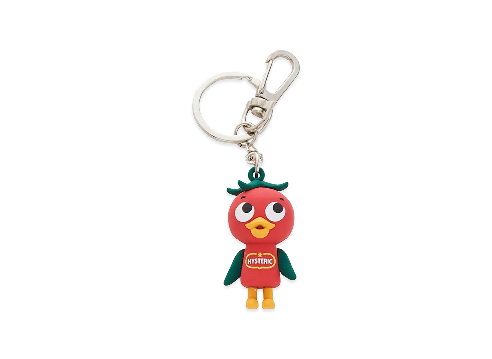 HYSTERIC GLAMOUR Women's Tomato Bird Keychain "Red"