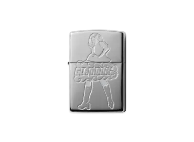 HYSTERIC GLAMOUR Vixen Girl Zippo "Silver"