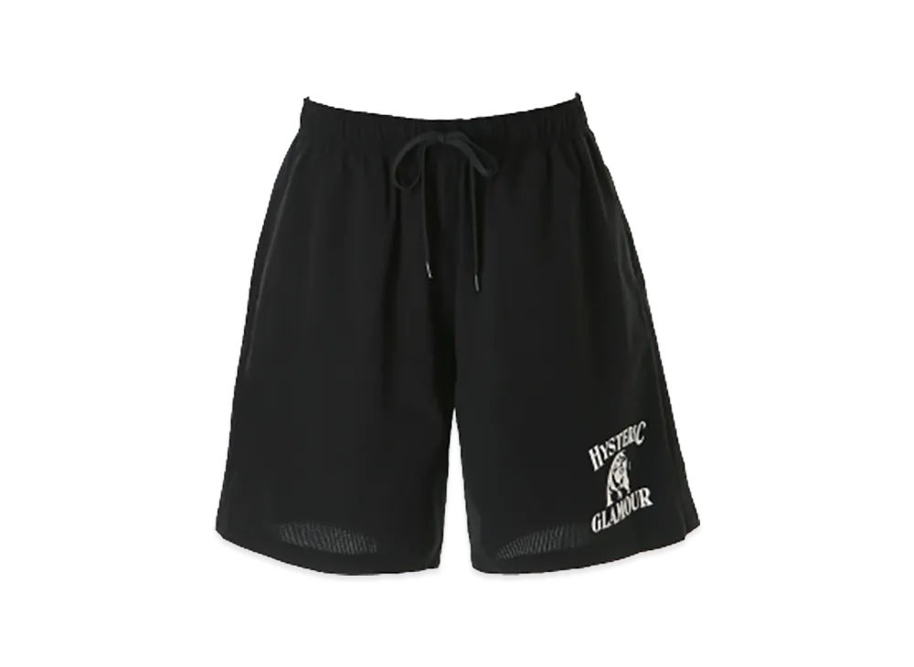 HYSTERIC GLAMOUR Whisky Woman Shorts "Black"